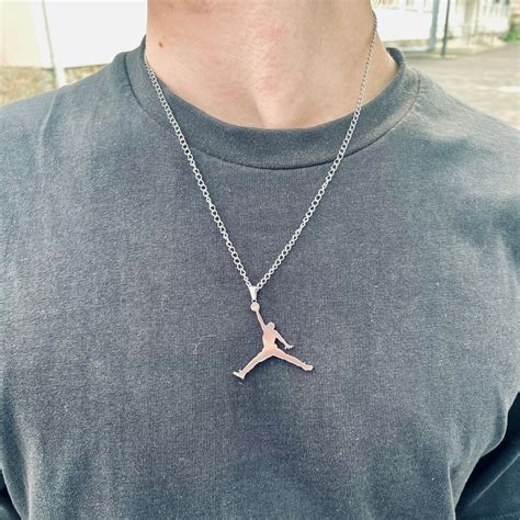 air jordan necklace|jordan necklace.